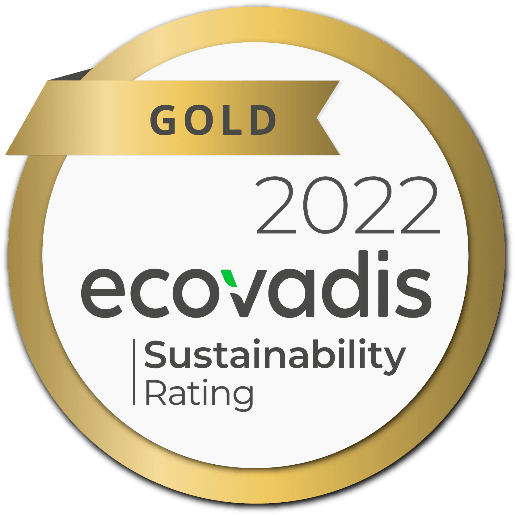 Ecovadis Gold medal